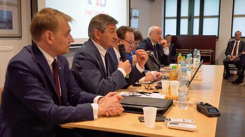 Marek Kuchciński w niedzielę spotkał się z mieszkańcami Janowa Lubelskiego