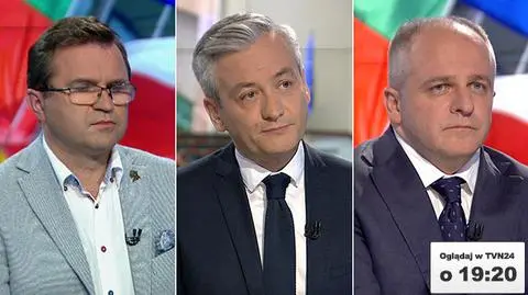 Robert Biedroń, Paweł Kowal i Zbigniew Girzyński w "Faktach po Faktach"