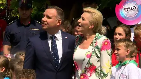W Ogrodach Pałacu Prezydenckiego odbył się piknik "Bezpieczne wakacje z parą prezydencką"