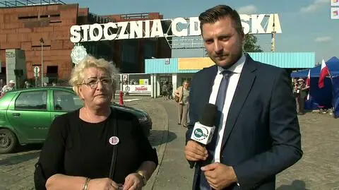 Krzywonos-Strycharska o gdańskich obchodach Sierpnia 80