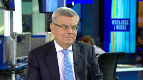 Tomasz Nałęcz był gościem TVN24