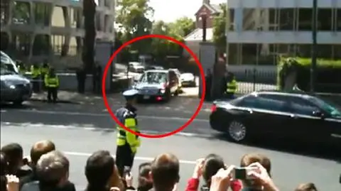 Pancerna "bestia" Obamy unieruchomiona