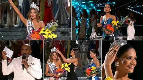 Wybory Miss Universe w Las Vegas. Pomyłka prowadzącego