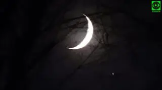 Koniunkcja Księżyca i Jowisza