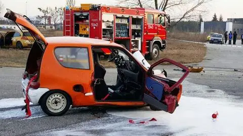 Wypadek przed zawodami w Pile. Potrącona matka z dwójką dzieci