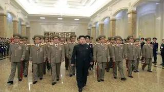 Wielka parada w Pjongjangu