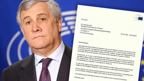 Szef Parlamentu Europejskiego napisał list do Andrzeja Dudy