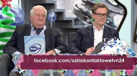 Do trzeciego odcinka świątecznego Wojciech Zimiński zaprosił Jerzego Iwaszkiewicza i Grzegorza Markowskiego