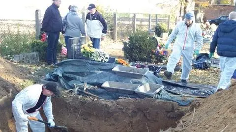 Gorzów Śląski. Ekshumowali dwa masowe groby żołnierzy niemieckich