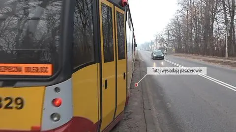 "Tutaj lepiej nie wysiadać"