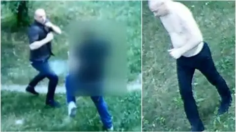Kraków. Wysiadł za nim z tramwaju, potem pobił. Policja szuka agresora
