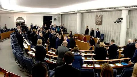 Minuta ciszy w Senacie. Uczczono pamięć prezydenta Gdańska