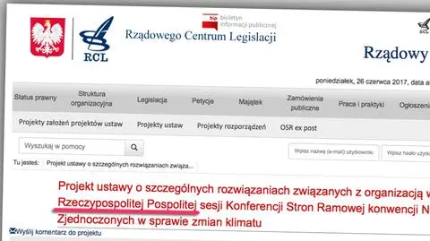 Błąd na stronie Rządowego Centrum Legislacji: Rzeczpospolita Pospolita
