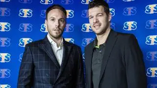 Mateusz Juroszek and Michael Ballack