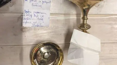 Okradł zakrystię, ruszyło go sumienie. Zostawił list: "Boże wybacz mi"