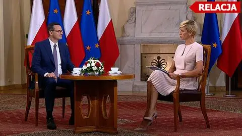 Premier Mateusz Morawiecki w "Faktach po Faktach"