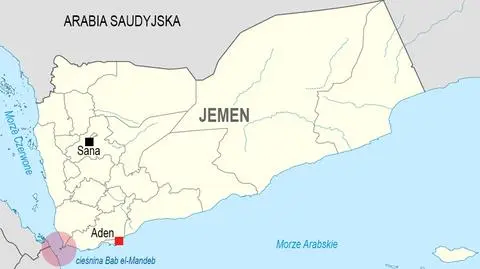 Cieśnina w rękach Huti