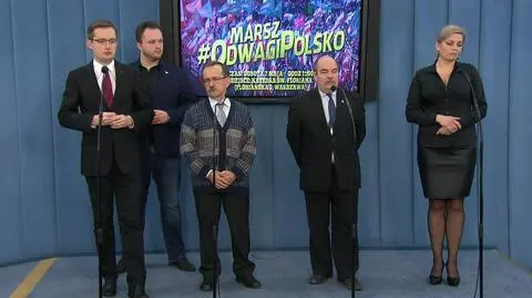 Organizatorzy marszu Odwgi Polski