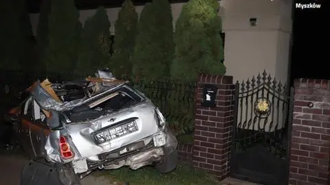 Myszków, Wysoka Lelowska. Wypadek samochodowy, nie żyje 23-latek