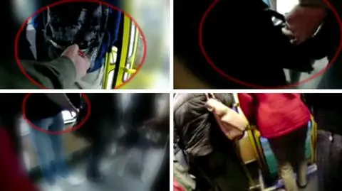 Policja pokazuje, jak działają kieszonkowcy. Zobacz nagrania z ukrytej kamery