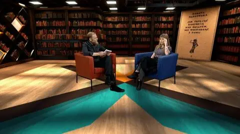 Dorota Masłowska w "Xięgarni" w TVN24