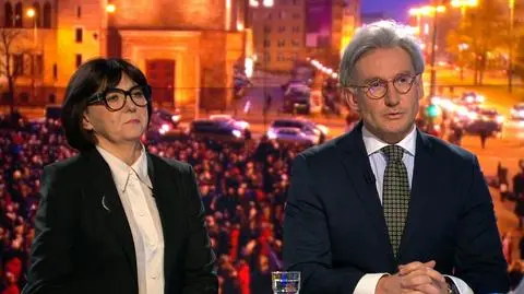 Barbara Piwnik i Piotr Schramm w "Faktach po Faktach"