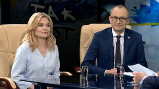 Dorota Łoboda i Błażej Poboży w Tak Jest