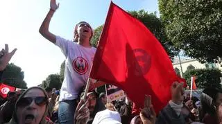 Protesty z powodu wysokiego bezrobocia w Tunezji
