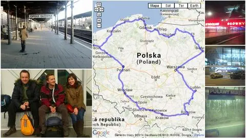 W 80 godzin pociągiem dookoła Polski 