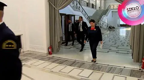 Reakcja Beaty Szydło na pytanie o ministerialne nagrody