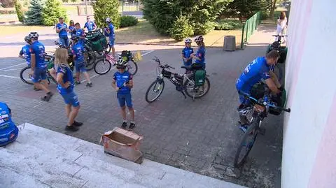 Poland. 800-kilometer bicycle trip to help a sick friend