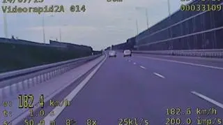 Mężczyzna przekroczył dopuszczalną prędkość o 60 km/h 