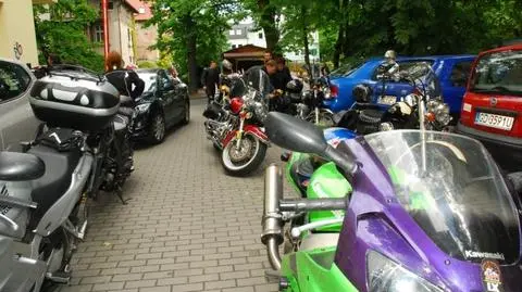 Z motocyklem w szpitalu
