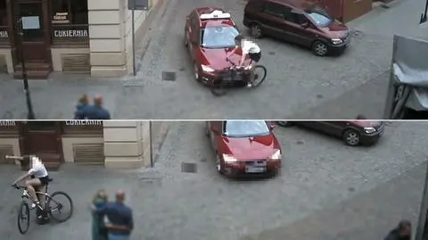 Rowerzysta uderzył w słup w Bydgoszczy
