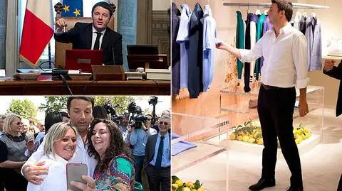 Włoski "Top Model". Premier Matteo Renzi wyznacza styl i trendy w modzie 