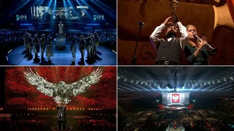 Koncert dla Niepodległej na stadionie PGE Narodowy w Warszawie