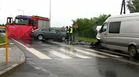 Śmietelny wypadek w Oświęcimiu