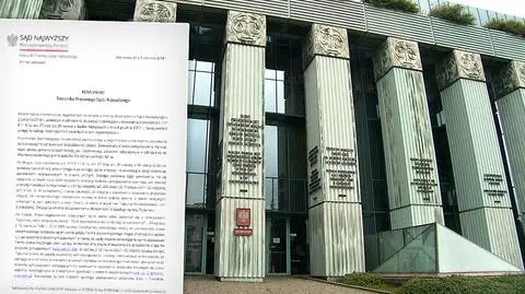 Sąd Najwyższy robi zdecydowany ruch. Materiał magazynu "Polska i świat" z 2 sierpnia