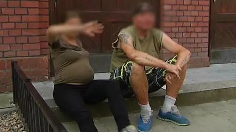 Ekipa telewizji WTK spotkała kobietę na poznańskim Łazarzu