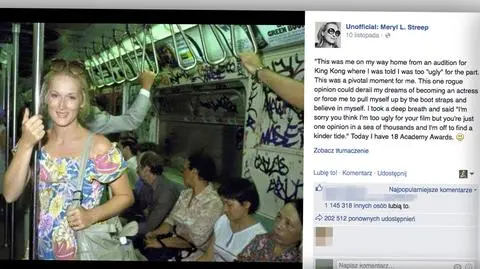 Internet pokochał inspirujący post Meryl Streep