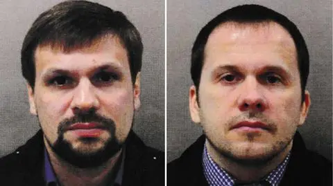 Theresa May poinformowała, że mężczyźni to oficerowie GRU 