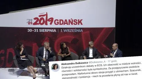 Aleksandra Dulkiewicz przeprosiła za stwierdzenie "egzotyczni goście"