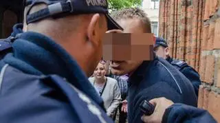 Rzecznik policji: Remigiusz D. był bardzo rozemocjonowany i agresywny