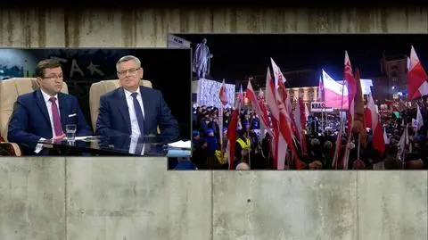 ZBIGNIEW GIRŻYŃSKI I TOMASZ NAŁĘCZ W TAK JEST