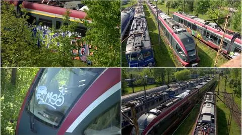 PKP ogłasza przetarg na 14 taborów. Od lat niszczały na Bieżanowie
