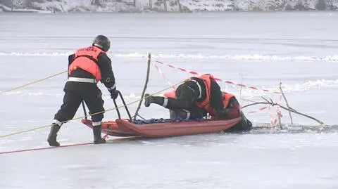 Ratownicy na lodzie