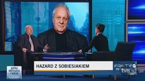 Dyskusja nt. komisji hazardowej w TVN24