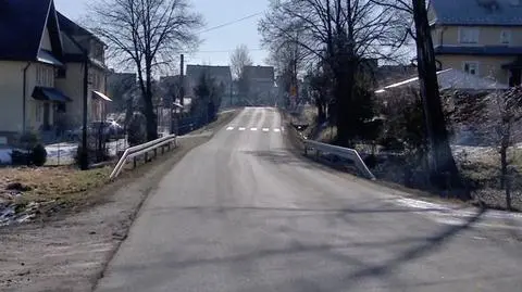 Miejsce tragedii w Skawie