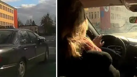 Kędzierzyn-Koźle: taksówkarz wyprzedza na pasach i krzyczy na "elkę"