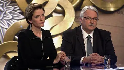 Joanna Mucha i Witold Waszczykowski w "Faktach po Faktach"